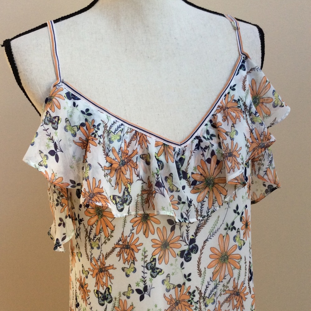 Max Editions cold shoulder maxi dress XS- S- M NWT - Picture 8 of 8